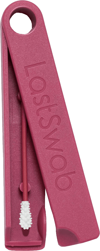 LastSwab Basic Herbruikbare Wattenstaafjes Rood